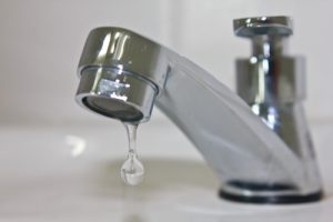 basin tap water dripping